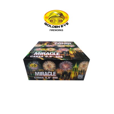 Kembang Api Cakes Miracle 0.8 inch 88 shoot - GE0888